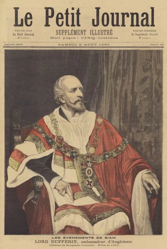 Jean - Joseph Benjamin, Constant, 106, Lord Dufferin, ambasciatore britannico in Francia